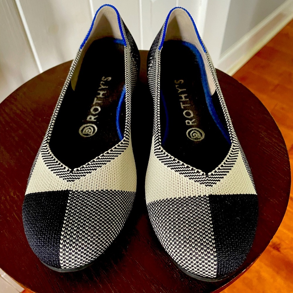Rothy’s Geometric Print flats: Sz 7